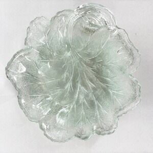 Vintage Indiana Pebble Glass Tree of Life 8.5" Luncheon Plates Set of 4